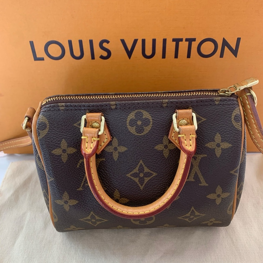 Louis Vuitton Nano Speedy Monogram Bag - Picture 2 of 12